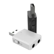 USB Bluetooth 5,0 передатчик для ТВ 3,5 мм Мини Автомобильный Bluetooth приемник AUX Стерео музыка с изменяющимся переключателем беспроводной адаптер