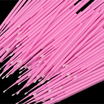 

100Ct./Pack Disposable Cotton Sticks Eyelash Extension Cotton Swab Disposable Cotton Sticks for Tattoo, Makeup, Craft