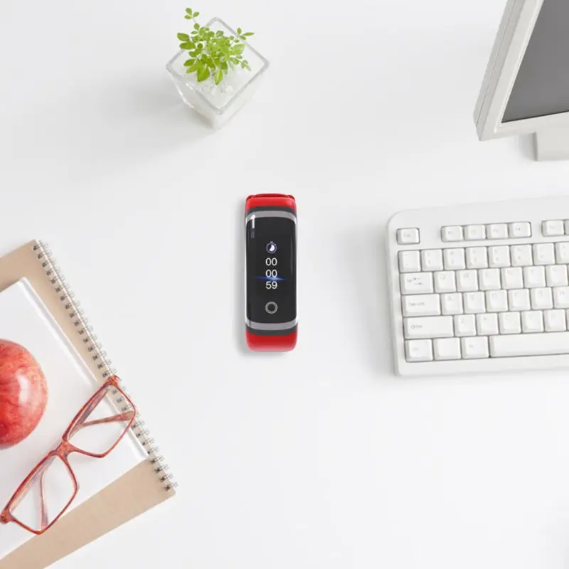 Смарт-часы M4 с прямой зарядкой через USB, браслет, водонепроницаемый, пульсометр, измеритель артериального давления, шагомер, фитнес-трекер, fo