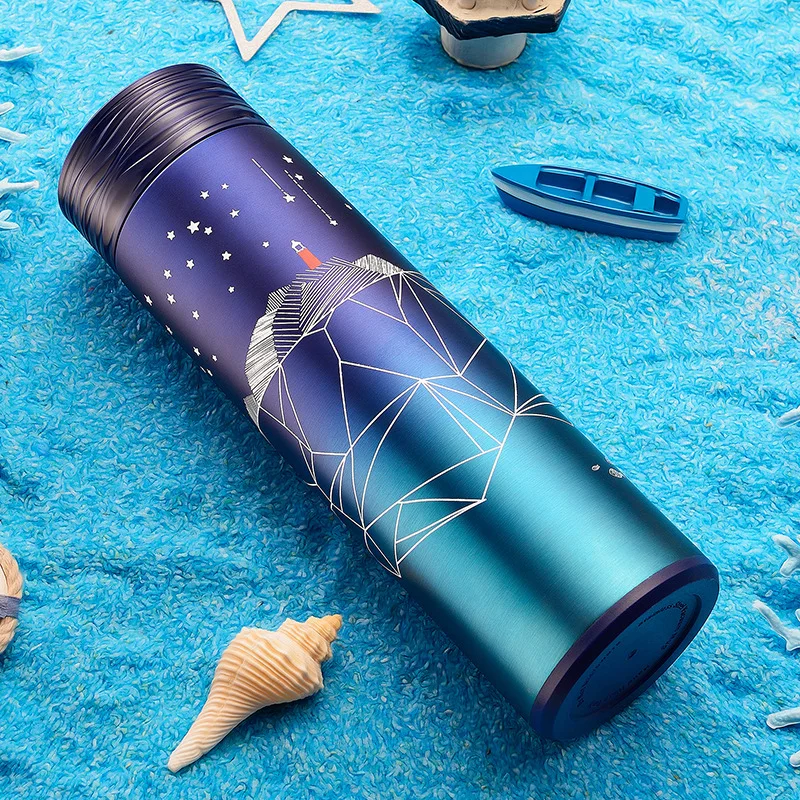 High-grade 304 stainless steel insulating cup Children's cup Creative cup Student's cup - Цвет: Цвет: желтый