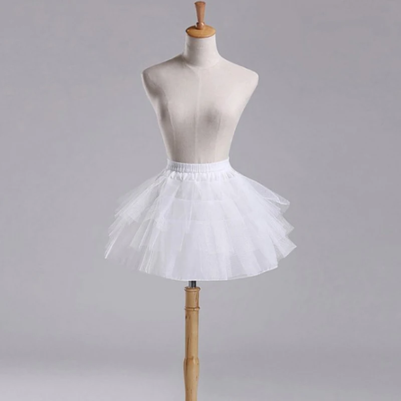 Маленькая трехярусная юбка, удобная и простая Женская одежда для свадебных вечеринок, фотосессий, выступлений