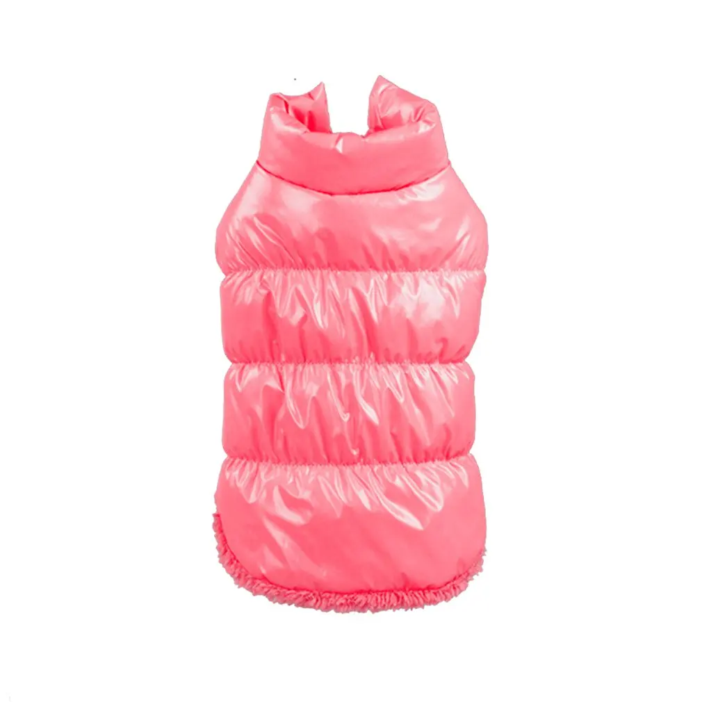 Pet Autumn Winter Warm Vest Coat for Small Medium Dogs Puppy Down Jacket Hoodies Cosmic Landscape - Color: Yellow