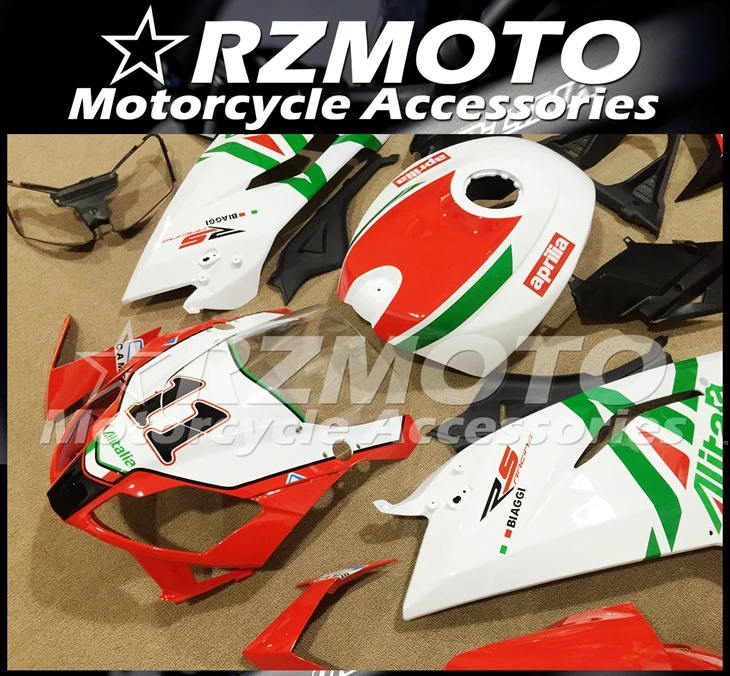 Инъекций ABS Полный обтекатели Наборы подходит для Aprilia RS125 2006 2007 2008 2009 2010 2011 06 07 08 09 10 11 Боди Набор номер 11