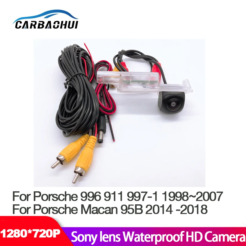 Caméra De Recul Ccd Hd Pour Voiture, Haute Qualité, Étanche, Vision Nocturne, Pour Porsche 996, 911, Macan 95B, 2014 ~ 2018
