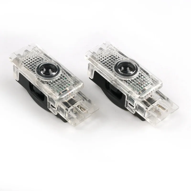 2X Предупреждение свет логотип проектор светодиодный для Mercedes Benz W203 C-Class 2001-2007 C класс SLK CLK SLR R171 R199 W209