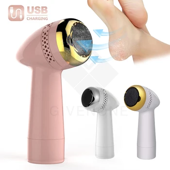 

New Electric Foot Files Vacuum Pedicure Tools Dead Skin Callus Remover USB Foot Grinde Absorbing Machine Portable Foot Care Tool