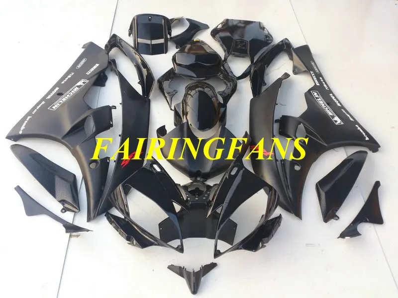 Комплект обтекателей под давлением для кузова YAMAHA YZFR6 06 07 YZF R6 2006 2007 YZF600 матовые