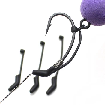 MEGA PROMO ❤️ 10pcs Carp fishing Accessories D Rig kickers hooks line aligners sleeve anti tangle sleeve for hair ronnie rigs end tackle - discount item 39% OFF Sports & Entertainment