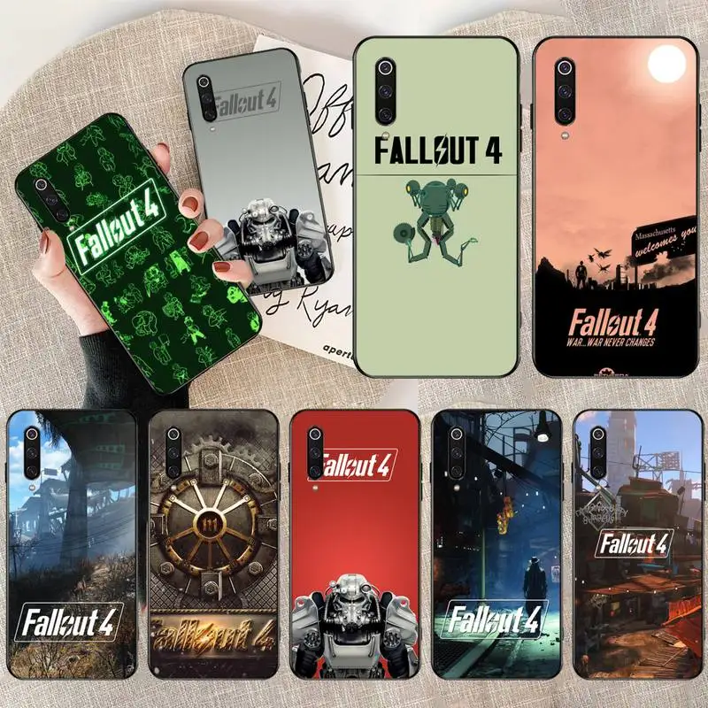 HUAGETOP игра Fallout 4 Мягкий резиновый чехол для телефона Xiaomi Mi10 10Pro 10 lite Mi9 9SE 8SE Pocophone F1 Mi8