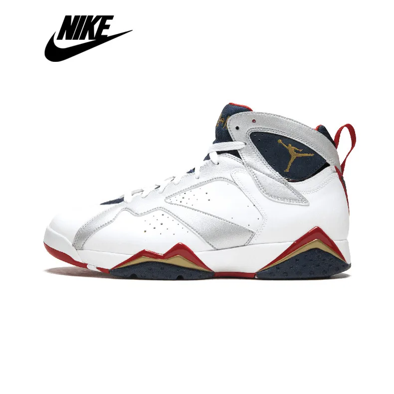 Air Retro Jordan 7 VII X Patta Shimmer bordeaux баскетбольные кроссовки размер 40-45 - Цвет: 08