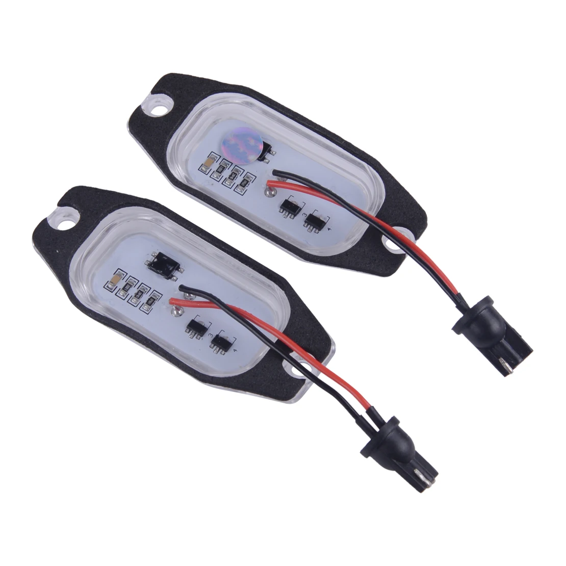 Beler 2pcs светодиодный светильник номерного знака, лампа 3W, пригодный для Toyota J80 Land Cruiser Prado Lexus LX450