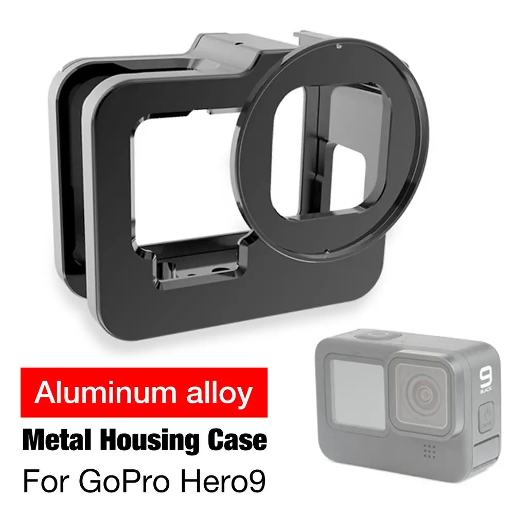 

2020 Newest Housing Case Vlogging Frame Accessories Kit for GoPro Hero9