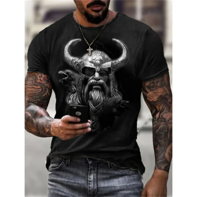 New Summer Man T-shirt Short Sleeve 3D Print 2021 Men's T Shirt Fashion Male Casual Streetwear Fashion Retro Oversiezed T Shirt 11