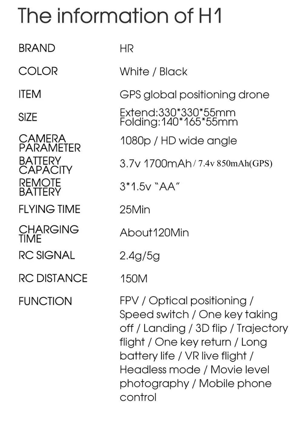Пульт дистанционного управления летательный аппарат Дрон H1 5G селфи wifi FPV gps с 1080P HD камерой складной Квадрокоптер 8,23