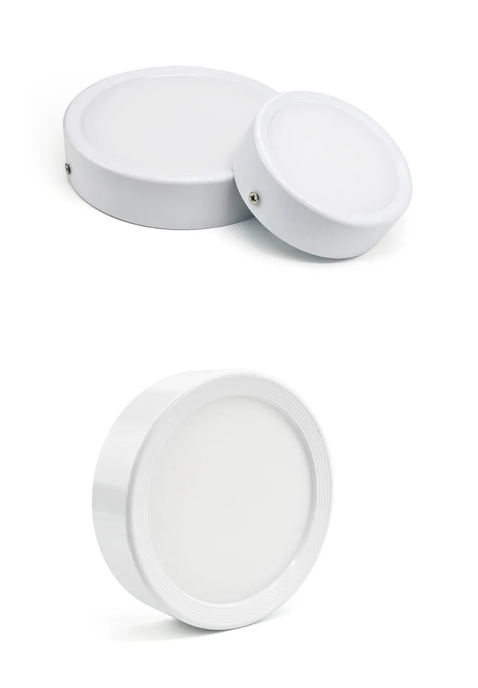 LED Downlight Surface Mount Ultra Thin Indoor Lighting Fixture 3W 9W 12W 15W Living Room Bedroom Kitchen Lamp AC 220V Spot Light