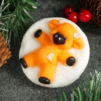 

Figured soap "Symbol of the year: Bull-calf in the snow" red 105g. 5049613