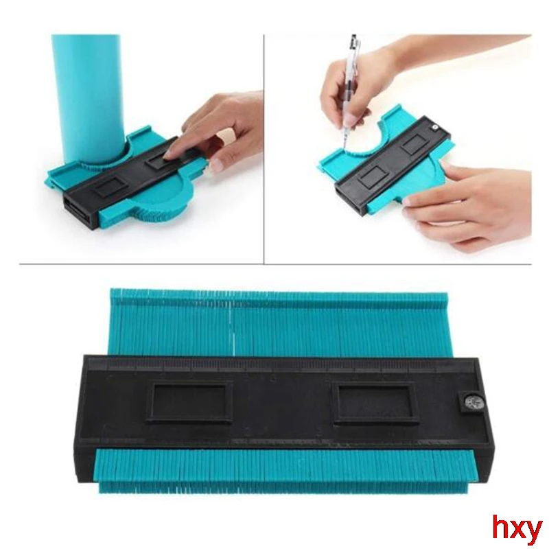 

Irregular contour gauge radian ruler contour gauge shaper profiling gauge