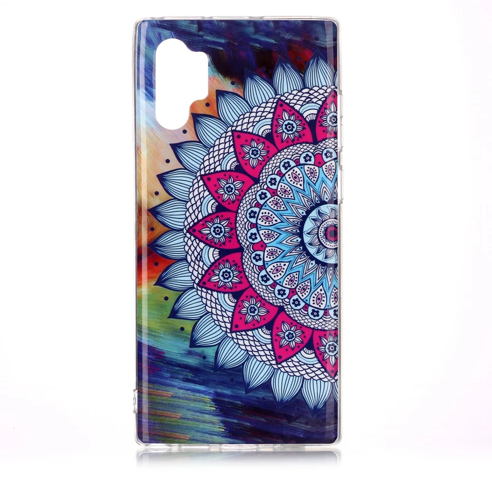 Note10+ чехол с животными для samsung Note 10, блестящий милый чехол s Для Samsng Galalxy Note10 Plus, Ультратонкий защитный чехол для телефона - Цвет: Темно-серый