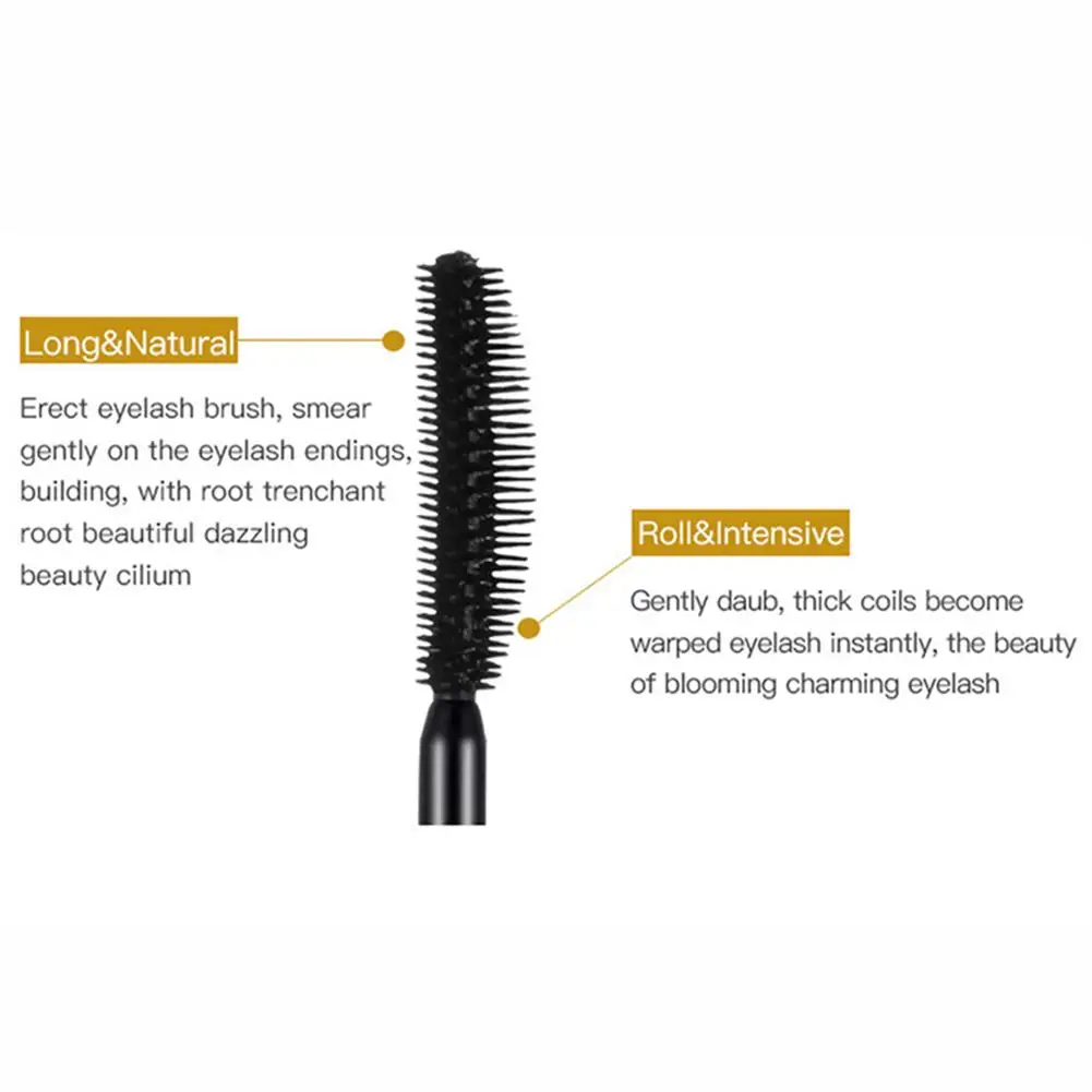 Pudaie 4D Silk Fiber Lash Mascara Waterproof 30ml Mascara For Eyelash Extension Black Thick Lengthening Eye Lashes Cosmetics