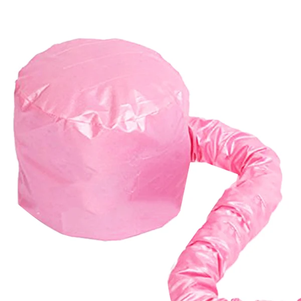 Quick Hair Blow Dryer Bonnet Hood Head Cover Hair Drying Cap(Pink