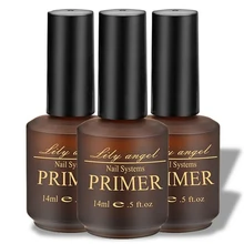 Primer para unhas seca 1 peça 14ml, primer deshidratante, base bonder para equilibramento de unhas, ácido sem acrílico gel para arte de unhas