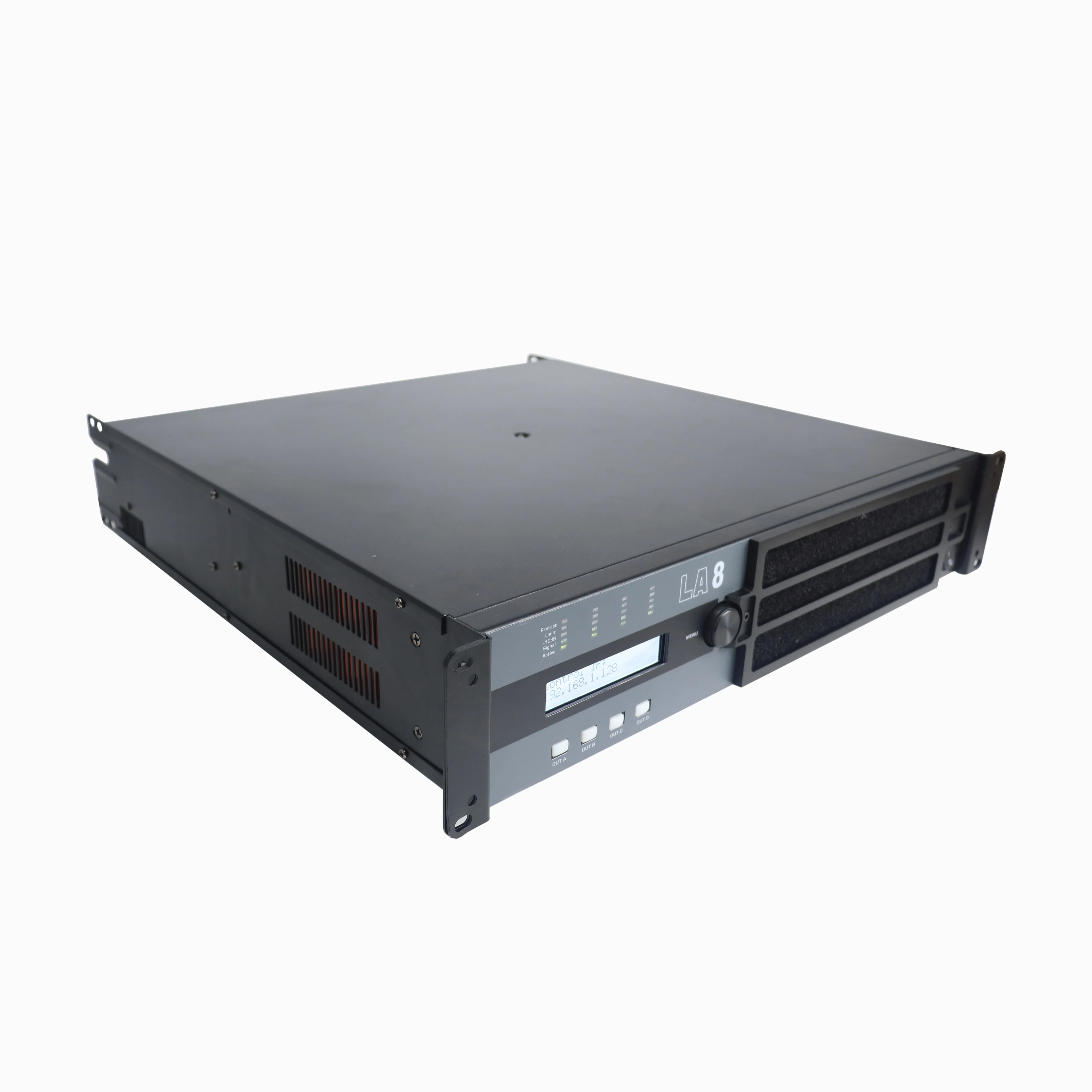 Leicozic 4 Channel Power Amplifier Dsp 5000W X2 Max LA8 Digital Amps 1350W X4 At 8 Ohms 2U Subwoofer Line Array Power Ampli