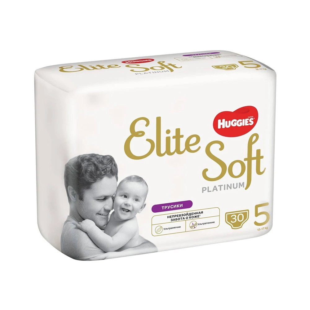 Diapers-panties Huggies Elite Soft Platinum 3 size for children 6-10 kg 58  pcs