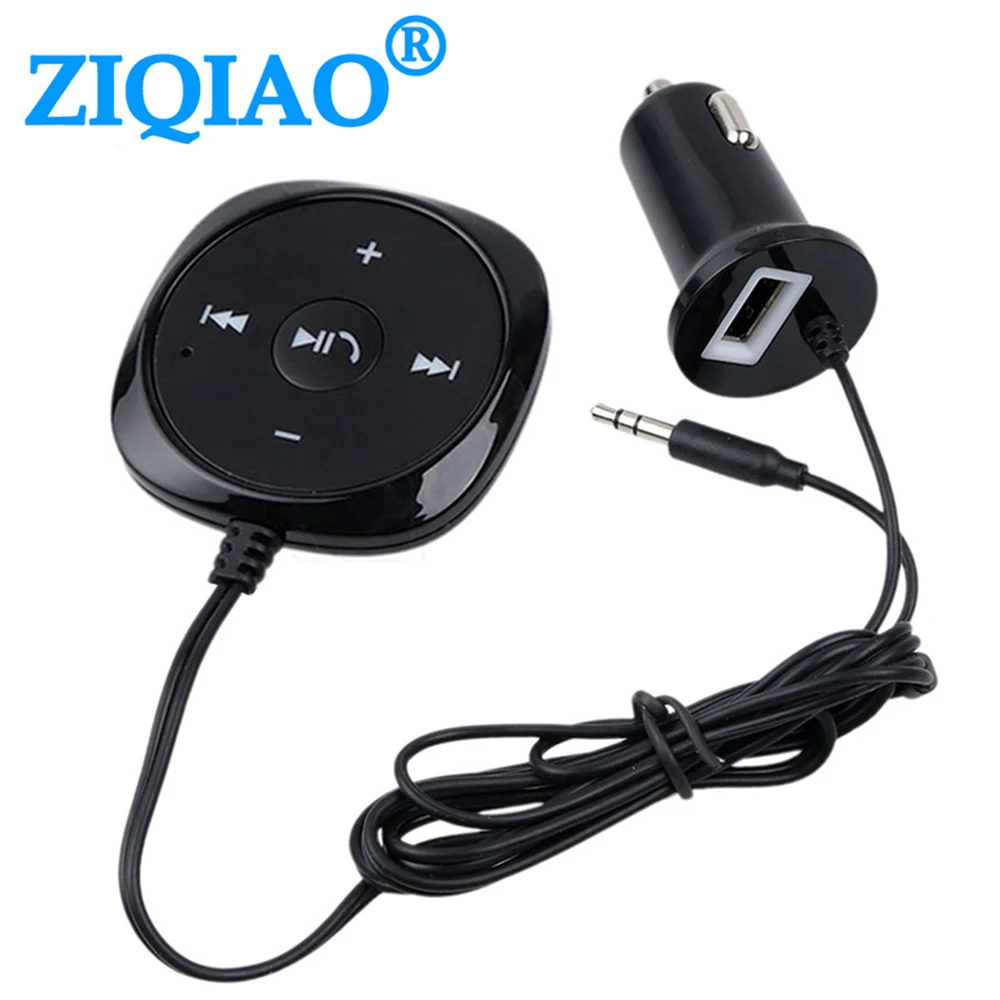 Handsfree Bluetooth автомобильный комплект FM беспроводной передатчик аудио получить mp3