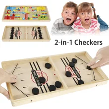 

2-in-1 Catapult Board Game Foosball Winner Games Bouncing Chess Table Hockey Game Catapult Chess Parent-child Interactive Toy