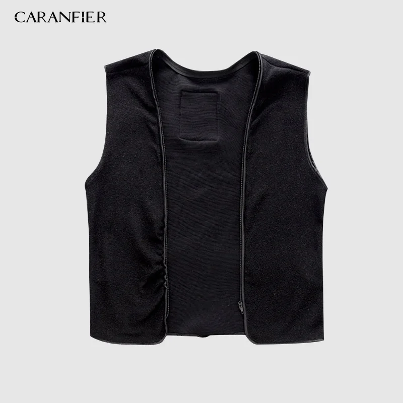 CARANFIER Натуральная мужская кожаная куртка съемная подкладка мотоциклетная Многофункциональная куртка мужская съемная подкладка кожаные куртки из коровьей кожи