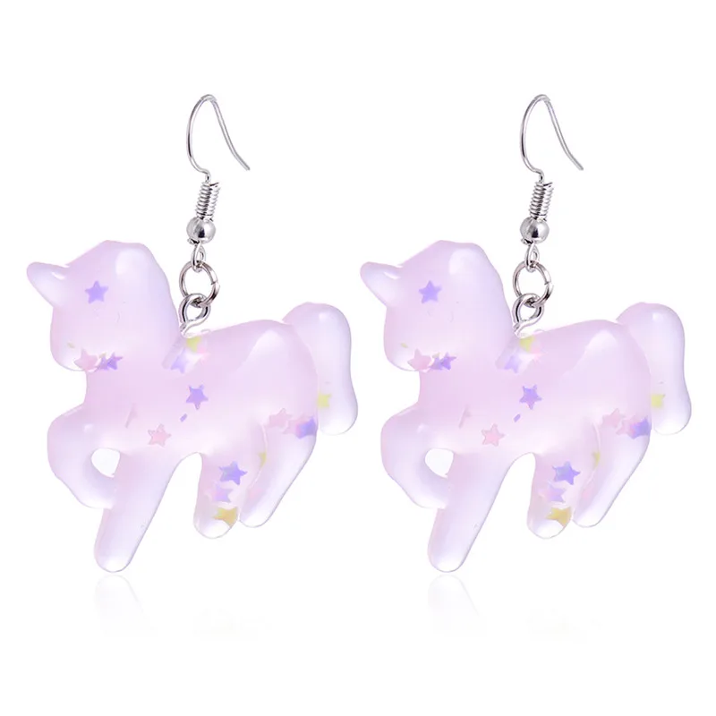 milk pink Милая подвеска-бутылка с фруктами, молоком, чаем, напитком, серьги-капли из смолы, модные карамельные цвета, Желтая Чашка лимона, свисающие серьги для женщин - Окраска металла: milk pink