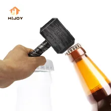 Открывалка для пивных бутылок Marvel молоток в форме Тора открывалка для бутылок креативный винный штопор открывалки для банок кухонные инструменты