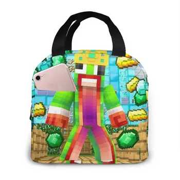 

Unspeakable Waterproof Portable Insulated Lunch Bag, Washable And Reusable, Suitable For Outdoor Travel Picnic School Office