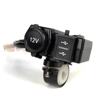 

USB Charger Charger LED Voltmeter Motorcycle Waterproof GPS Newest Hot Sale