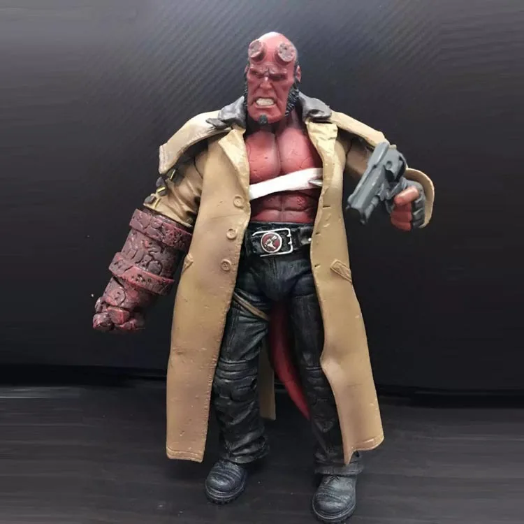 6-дюймовый Hellboy HELLBOY мобильный фигурка 2-го поколения C-Гараж Комплект Модель качественный вариант украшения