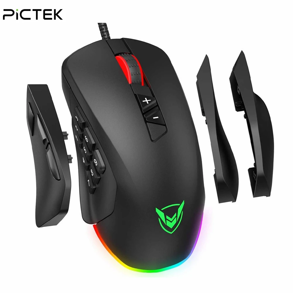 pictek gaming mouse macro