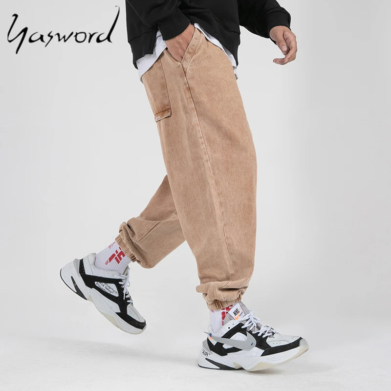 Yasword Original Men Cargo Pants Loose Man Denim Casual Fashion Trousers Comfortable Soft High Quality Brand Male Clothing Yasword Original Men Cargo Pants Loose Man Denim Casual Fashion Trousers Comfortable Soft High Quality Brand Male Clothing
