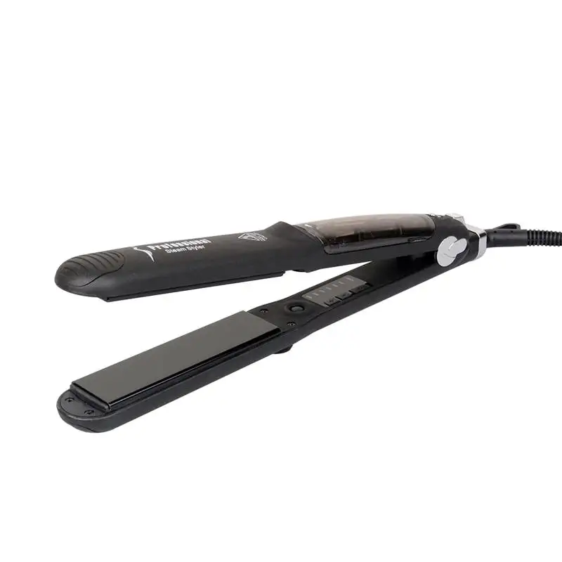 

Hair Straightener Steam Function Flat Iron Tourmaline Ceramic Vapor Professional Hair Straighteners with Straightening Irons