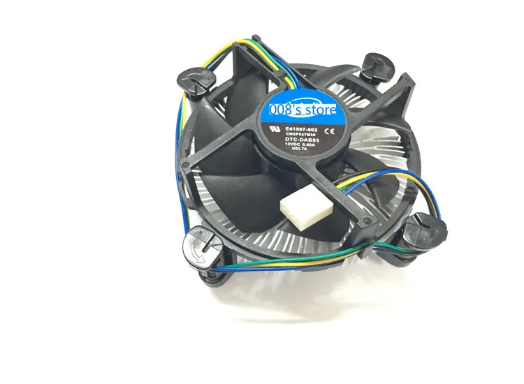 

New CPU Cooler Radiator Heatsink Fan For Intel Celeron D 1150 1156 1155 2200RPM DC 12V 0.44A