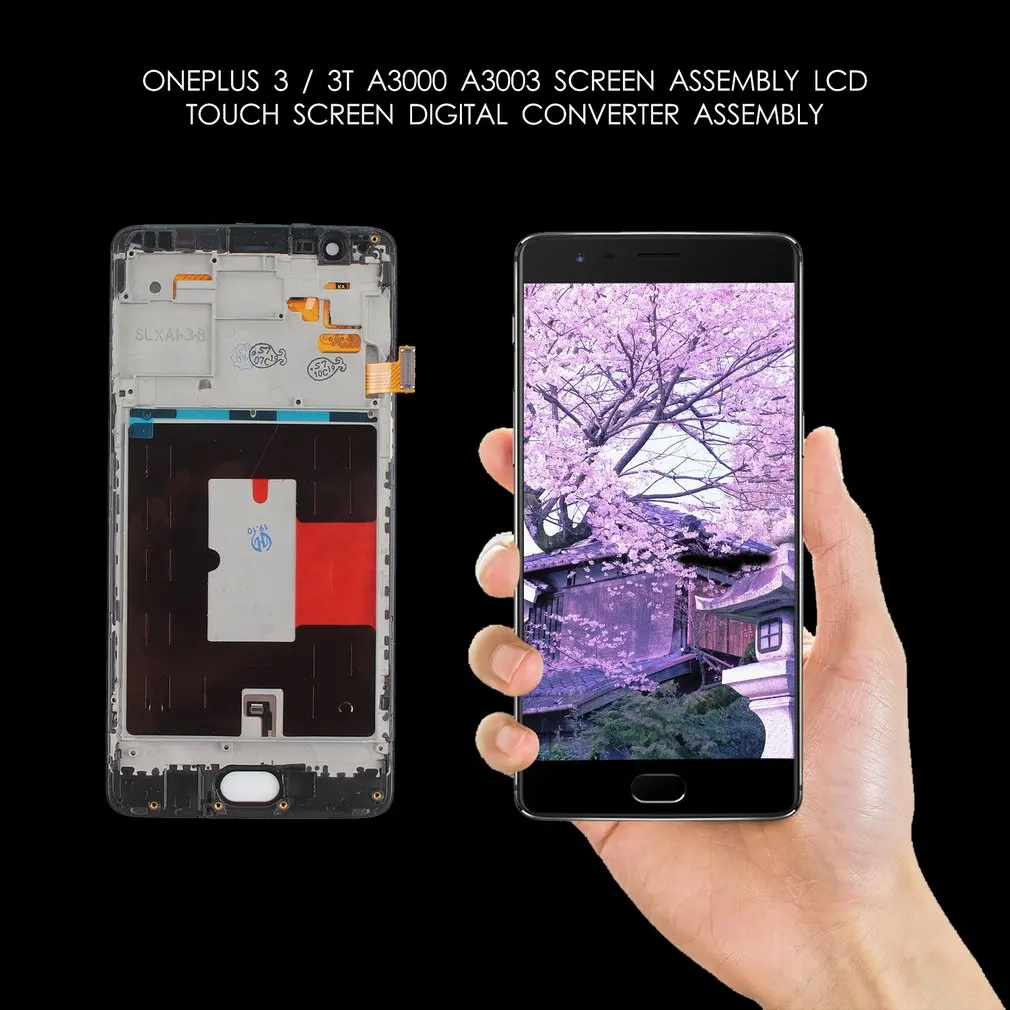 Запасные части для Oneplus 3/3T A3000 A3003/5 A5000/one A0001 ЖК дисплей кодирующий преобразователь