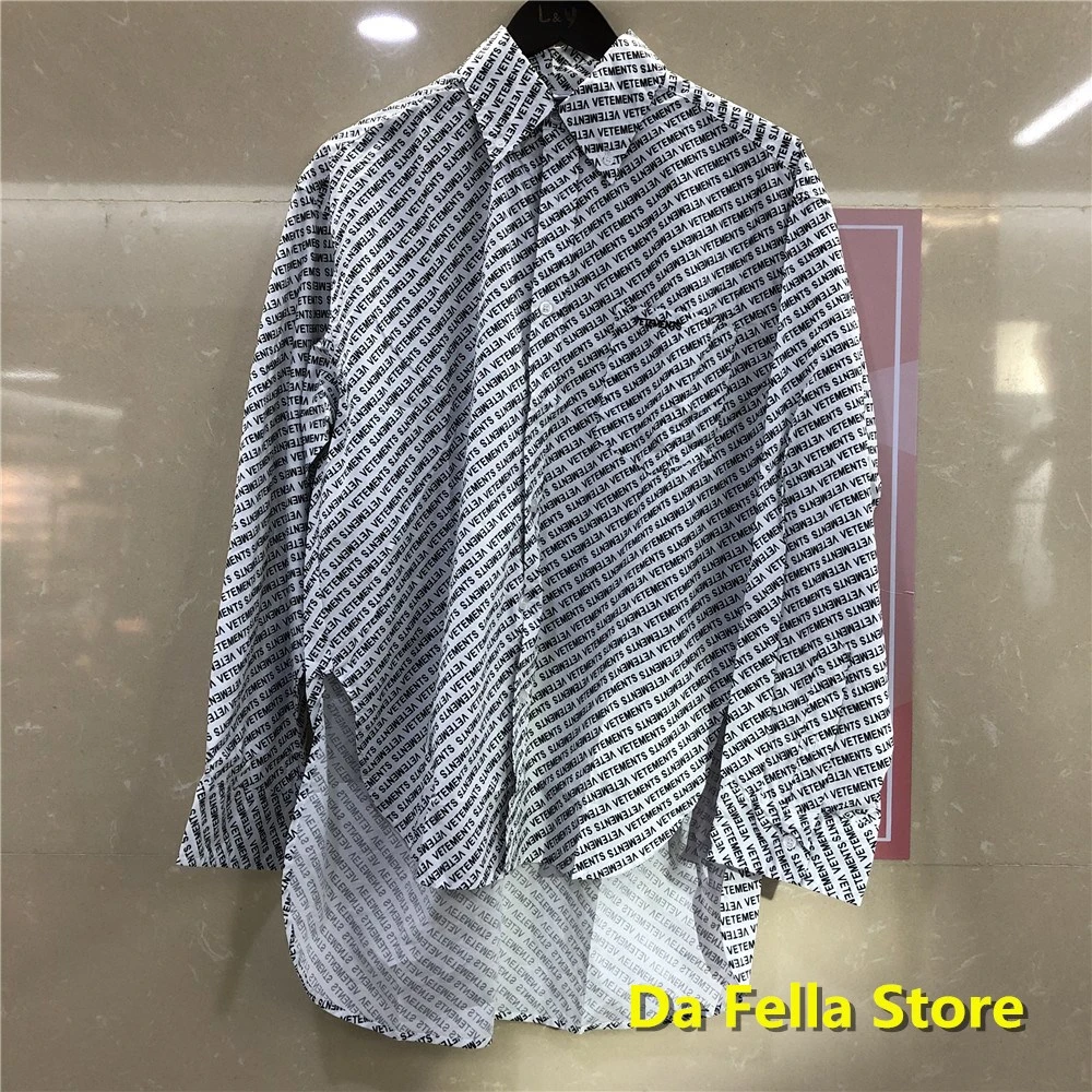 Vetements all over print shirt Clearance