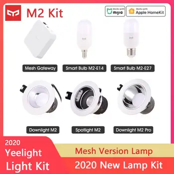 

Yeelight Smart Downlight M2 Bluetooth Mesh Spotlight 2700-6500K Led Bulbs Works For Apple Homekit For Mihome App Via Mesh Hub