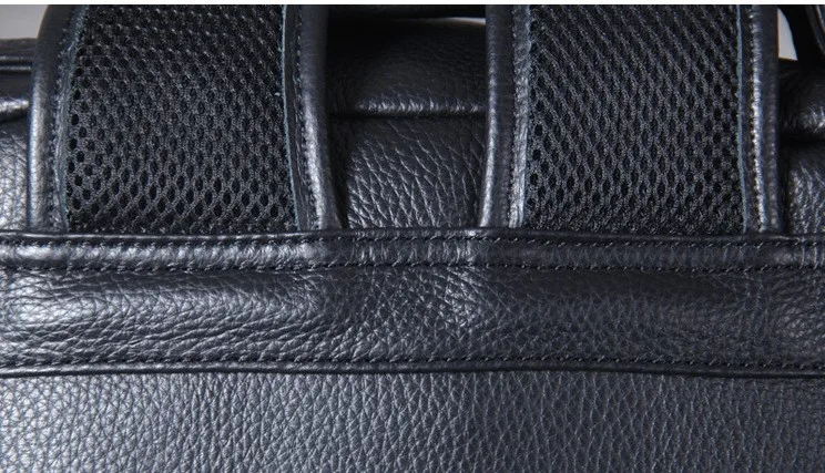 Real Leather Backpack With Cup Holder For Men