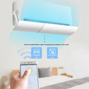 

Scalable Air Conditioner Baffle Windshield Air Conditioning Cover Wind Deflector for Household Bedroom Accessories