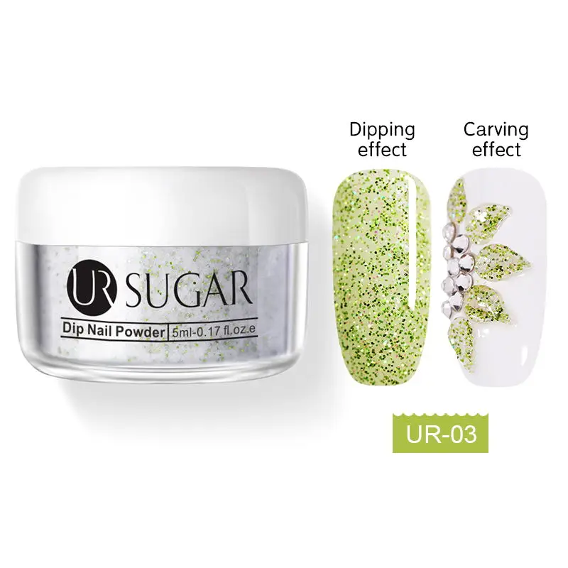 03 Ur Sugar основа гель Топ гель натуральный сухой активатор кисти заставка для Dip ногтей порошок Жидкость - Цвет: 03