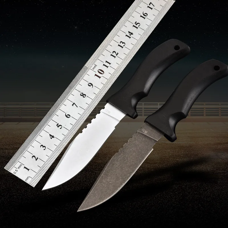 

HS Tools Fixed Blade Straight Knife Sharp Hunting Tools Tactical Survival Outdoor Knife Of Super Hardness