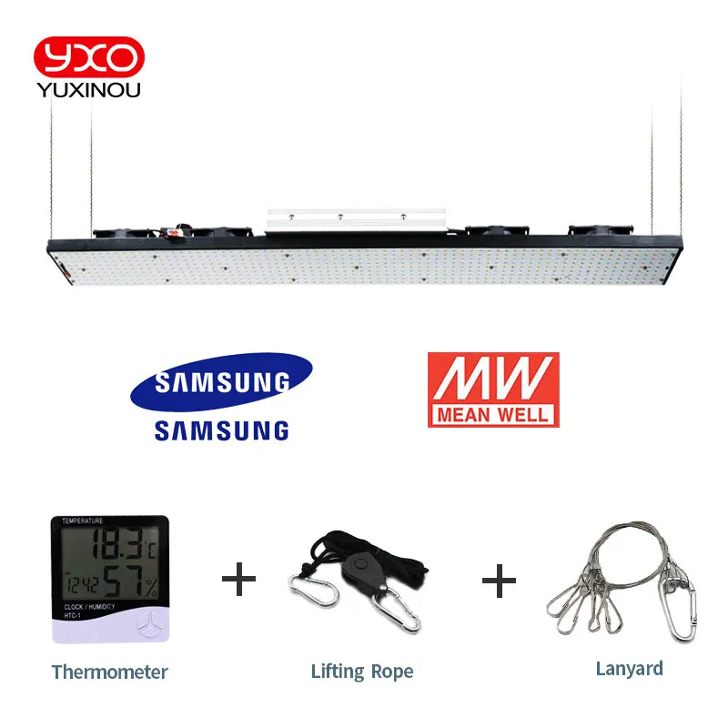 

Superbright Samsung LM301H 320W Dimmable Quantum V3 Led board grow light Meanwell Driver for indoor medicine plant grow Lamps
