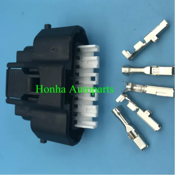 5 Pin/Way MAF VVTI массовый воздушный поток мужской и женский разъем жгута проводов разъем для Супра 1JZ 2JZ дизель(KD-FTV) 90980-11317 - Название цвета: 5 pcs female