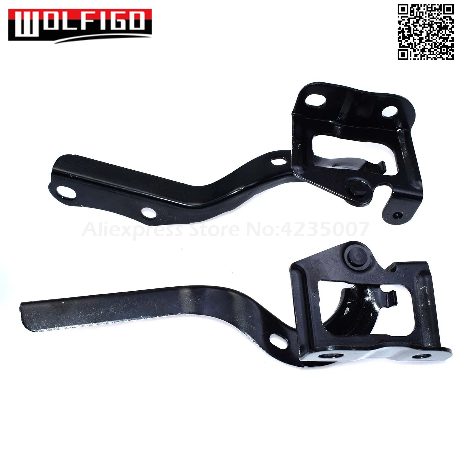 WOLFIGO New 1 PC / 2PCS Left Right Hood Hinge for Toyota Prius 2010- 5342047070,5341047070,TO1236168,TO1236167