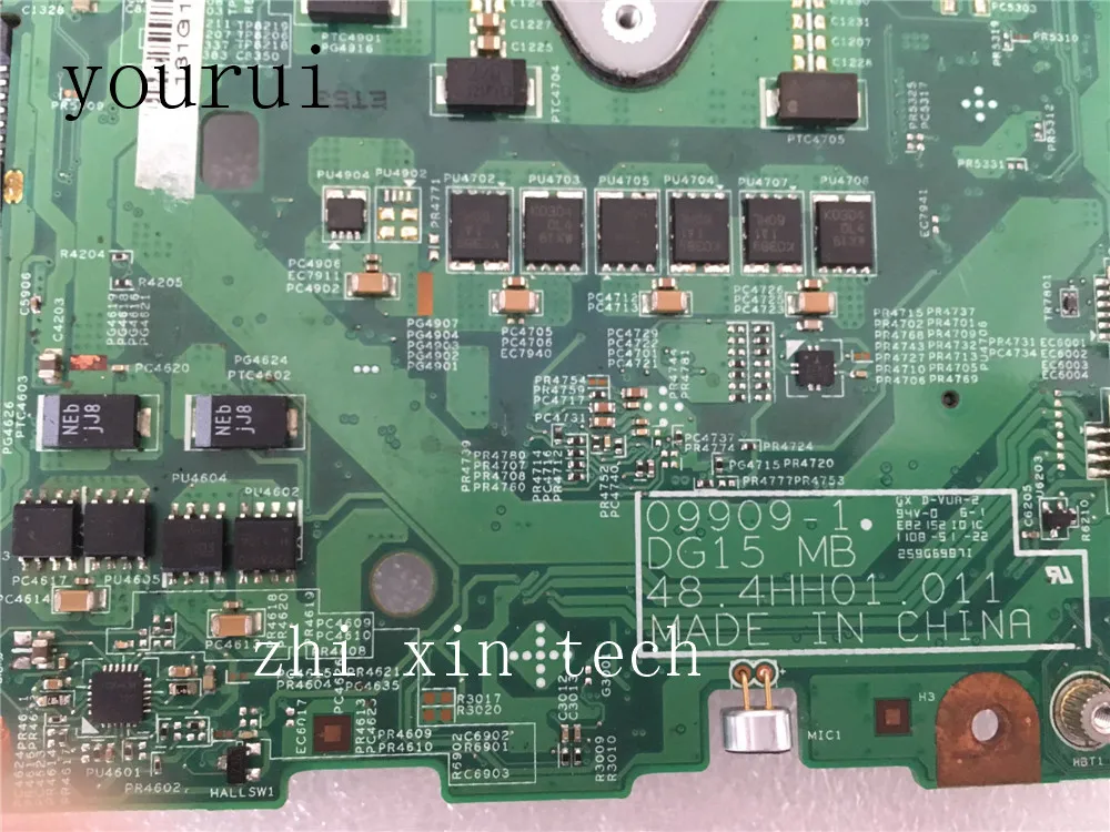 Yorui Dell N5010 노트북 마더보드 CN-052F31 052F31 52F31 48.4HH01.011 DDR3 테스트 완료